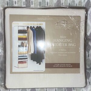 Home Trends 6 Shelf Hanging Closet SWEATER & ACCESSORIES Bag *NEW NIP*